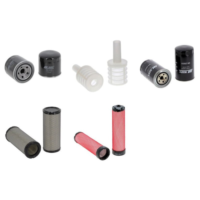 Thwaites MACH 471 Engine Filter Kit with Yanmar 4TNV engine 2014-