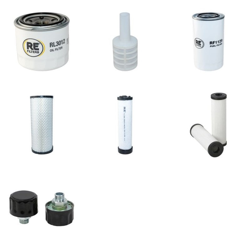 Thwaites Mach 475 Filter Service Kit with Yanmar 4TNV88 engine YR 2014