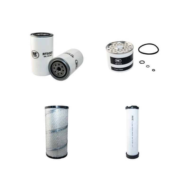 Thwaites Mach 57 Filter Service Kit Air Oil Fuel Filters with Perkins engine