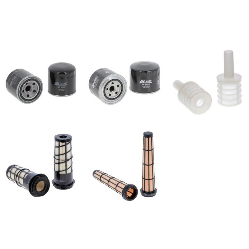 Thwaites MACH 573 Engine Filter Kit with Yanmar 3TNV88-XWA2 engine 2013-