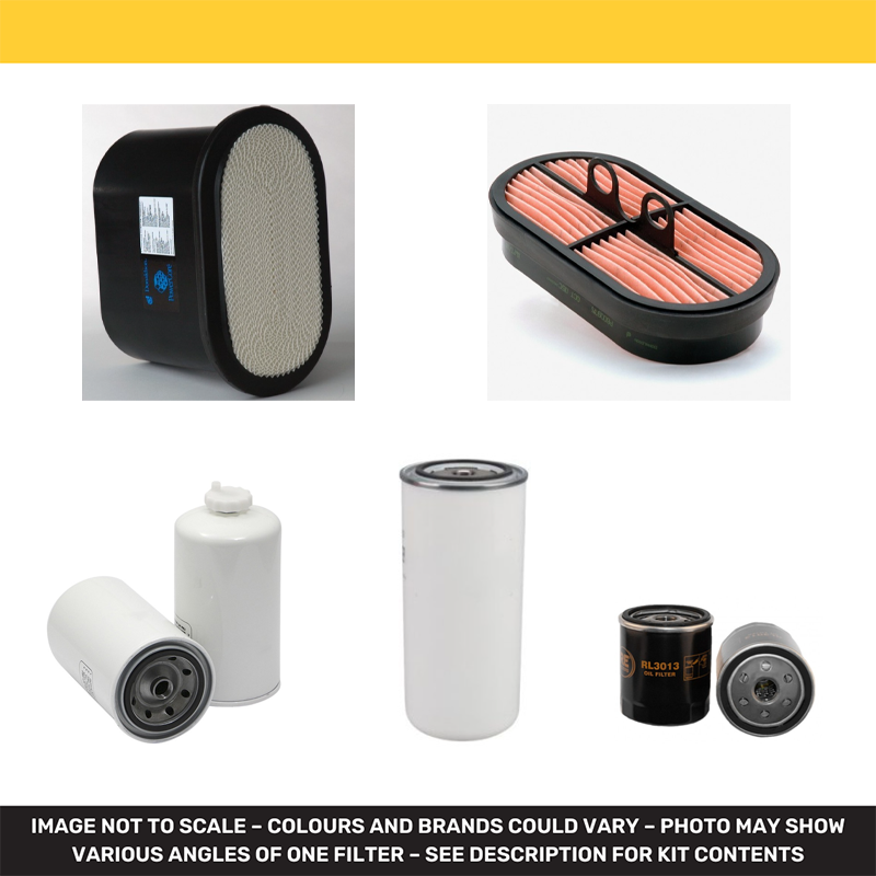 Thwaites Mach 864 Filter Service Kit Air Oil Fuel Filters with Deutz TCD3.6L04 engine YR 2014