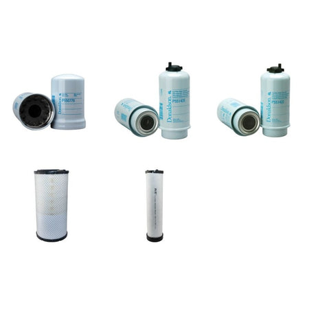 TIMBERJACK 1110D Filter Service Kit Air Oil Fuel Filters w/JOHN DEERE 6068HTJ Eng. SN 2301- YR 2007- TIER III