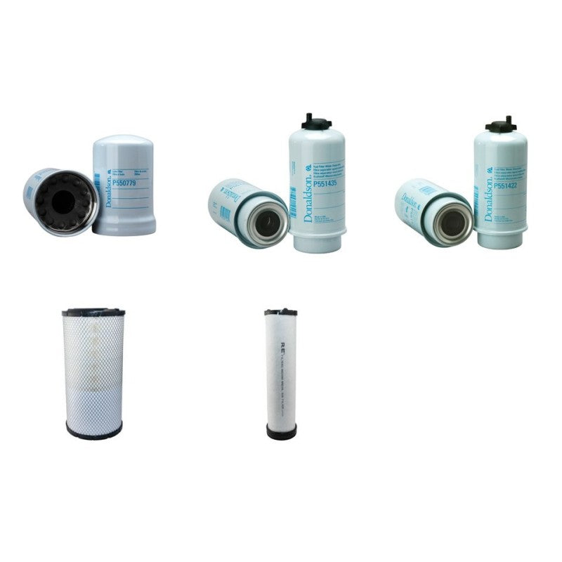 TIMBERJACK 1110D Filter Service Kit Air Oil Fuel Filters w/JOHN DEERE 6068HTJ Eng. SN 2301- YR 2007- TIER III