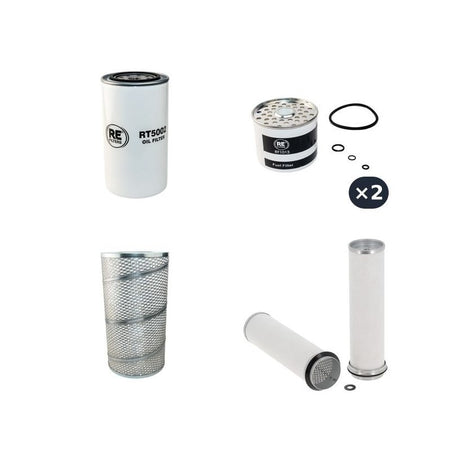 TIMBERJACK 1210B Filter Service Kit Air Oil Fuel Filters w/Perkins 1006.6T Eng. SN -12100465