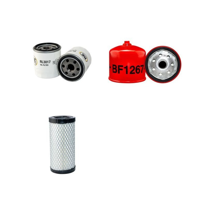 Toro 523DXI with  Daihatsu DM850 Eng Filter Service Kit Air Oil Fuel Filters