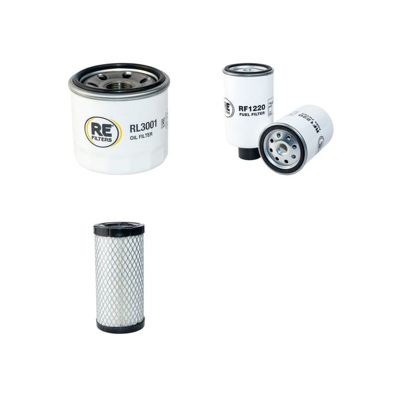 Toro GreensMaster 3400, 3420 Filter Service Kit Air, Oil, fuel