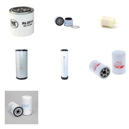 Toro GroundsMaster 4500D Filter Service Kit with Kubota V2003Te Engine