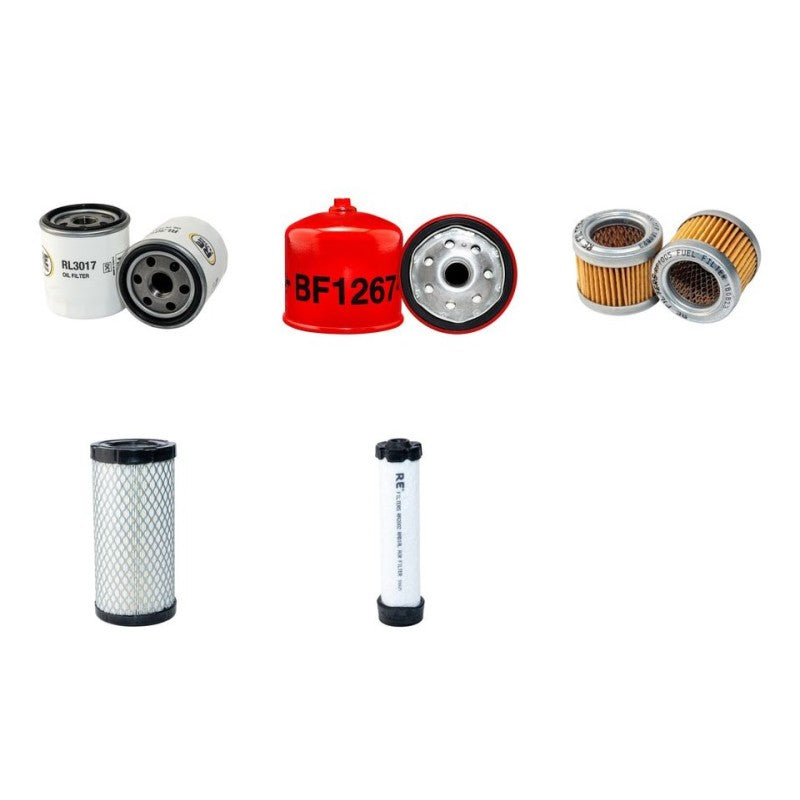 Toro Workman 3300D Filter Service Kit Daihatsu Eng, Air, Oil, Fuel only