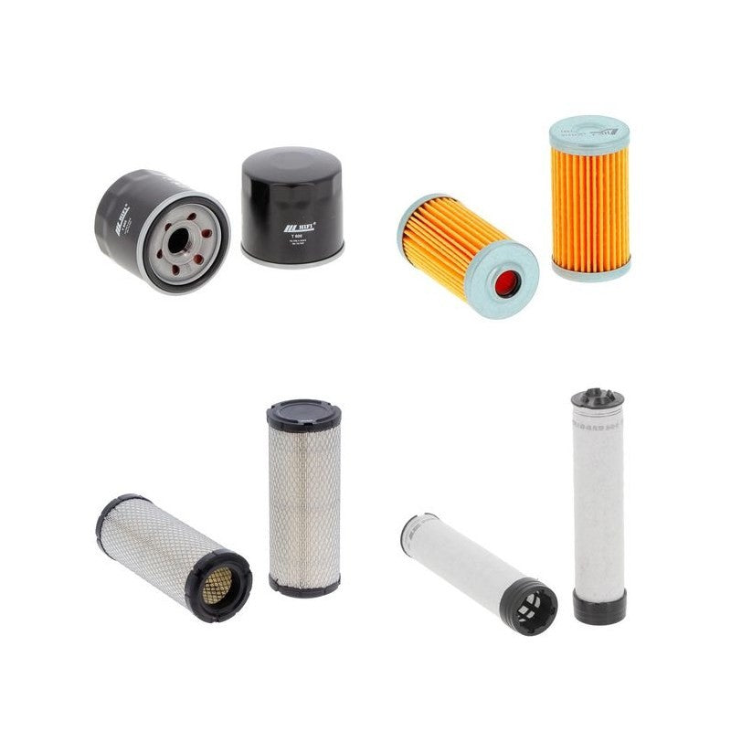 Tym T 233 HST Engine Filter Kit with Mitsubishi S3L engine 2005-