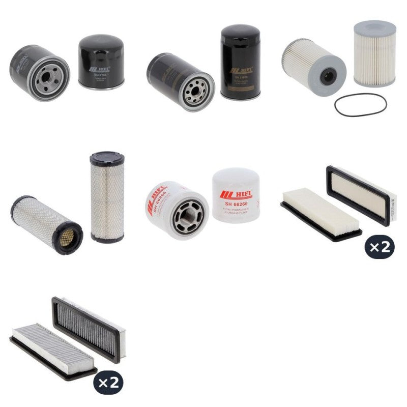 Tym T 394 NH Filter Kit with Yanmar 3 Tnv 88-CR engine 2023-
