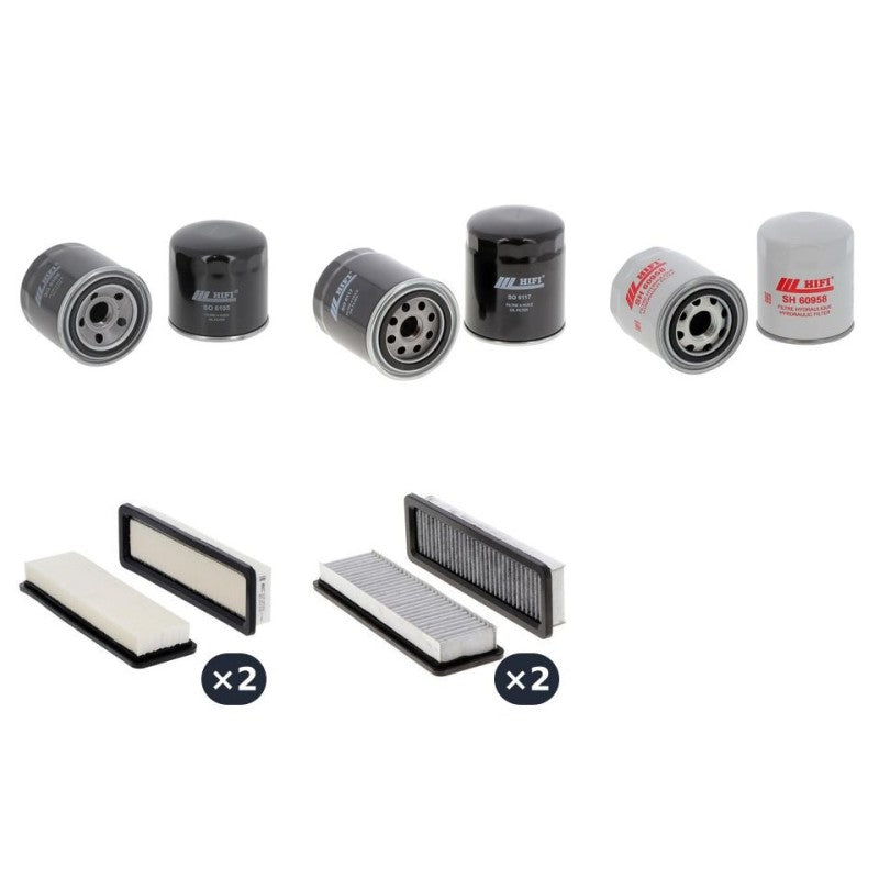 Tym T 454 HST Filter Kit with Yanmar 4 Tnv 88 C engine 2020-
