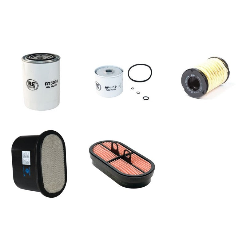 URSUS C360 Filter Service Kit Air Oil Fuel Filters w/Perkins 1103D Eng. YR 2015 58KW
