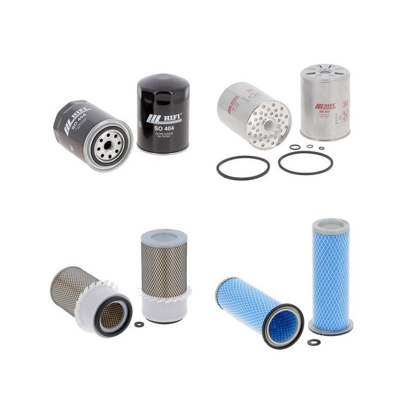 Ursus MF 6012 Engine Filter Kit with Ursus T 4390 engine 1997-