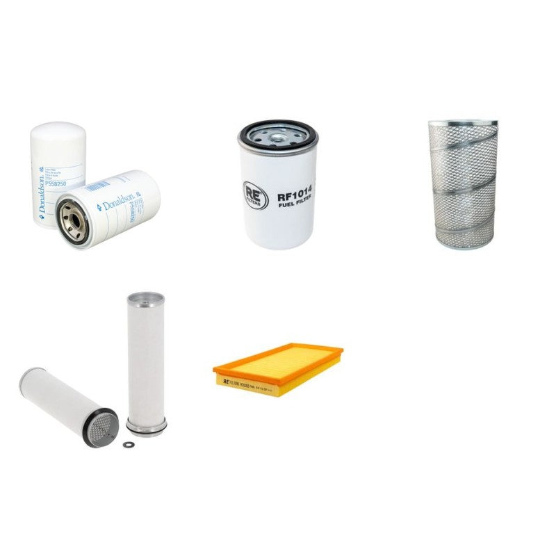 VALMET 2005 Filter Service Kit Air Oil Fuel Filters w/VOLVO TD60B Eng.