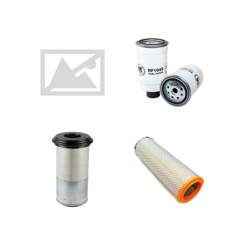 VALTRA 365 Filter Service Kit Air Oil Fuel Filters w/VALMET 320D Eng. SN 656316- YR 1991-1996