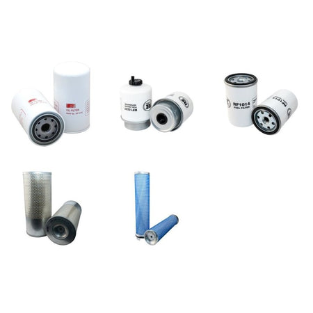 VALTRA 6600 Filter Service Kit Air Oil Fuel Filters w/VALMET 420DS Eng. YR 1997- 105 CH