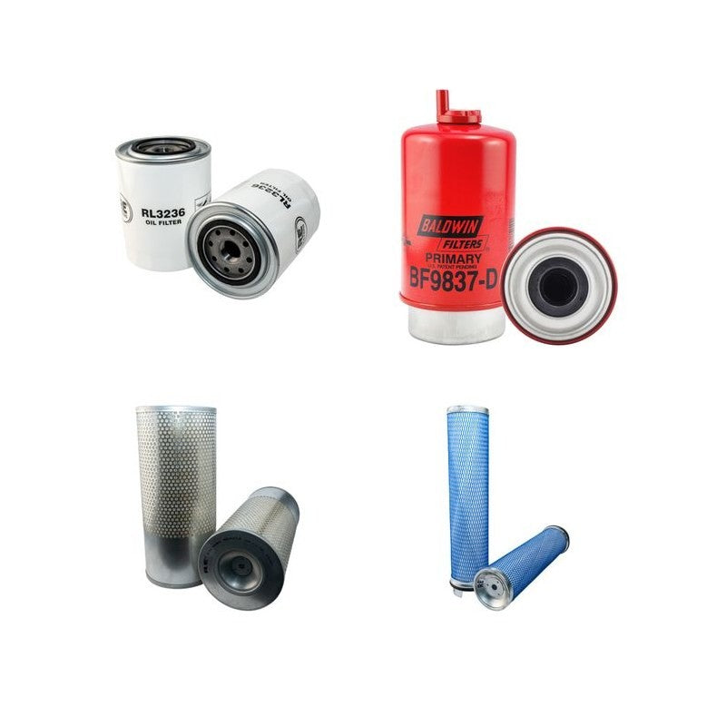 VALTRA C100 Filter Service Kit Air Oil Fuel Filters w/SISU 420DS Eng.
