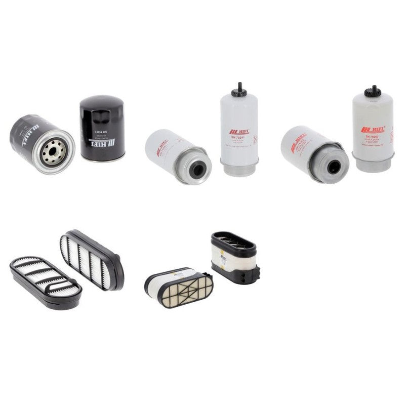 Valtra N 141 HITECH Engine Filter Kit with Sisu 49 Cwa engine 2005-2007