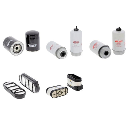 Valtra N 141 HITECH Engine Filter Kit with Sisu 49 Cwa engine 2005-2007