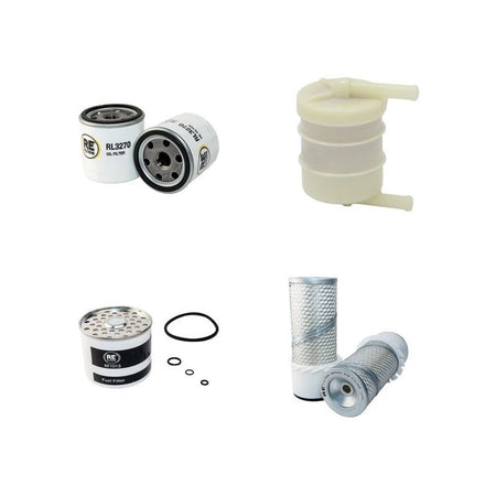 VENIERI VF1.33B Filter Service Kit Air Oil Fuel Filters w/Perkins Eng. YR 2004-
