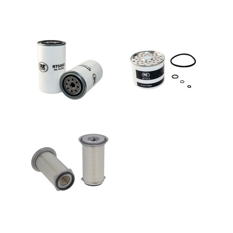 VENIERI VF9.33 Filter Service Kit Air Oil Fuel Filters w/Perkins Eng.