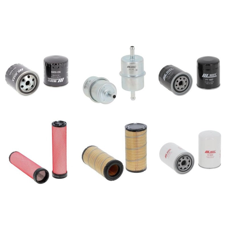 Vermeer BC 230 XL Filter Kit with Kubota V2607T engine