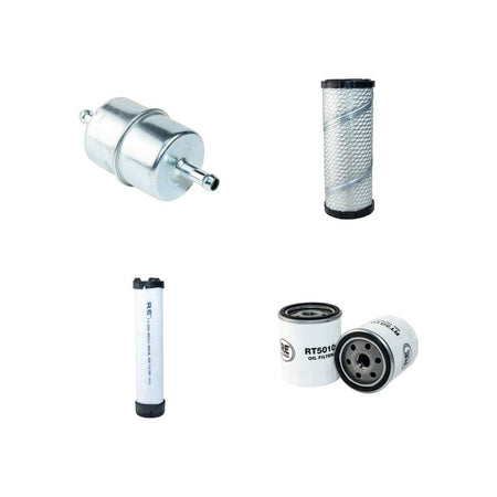 VERMEER BC600XL Filter Service Kit Air Oil Fuel Filters w/KOHLER PRO 27 Eng.
