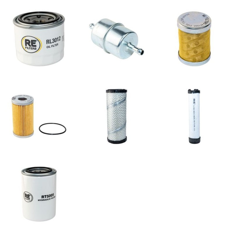 VERMEER SC375 Filter Service Kit w/Yanmar 3 TNV88-TIER4 Eng. YR 2009