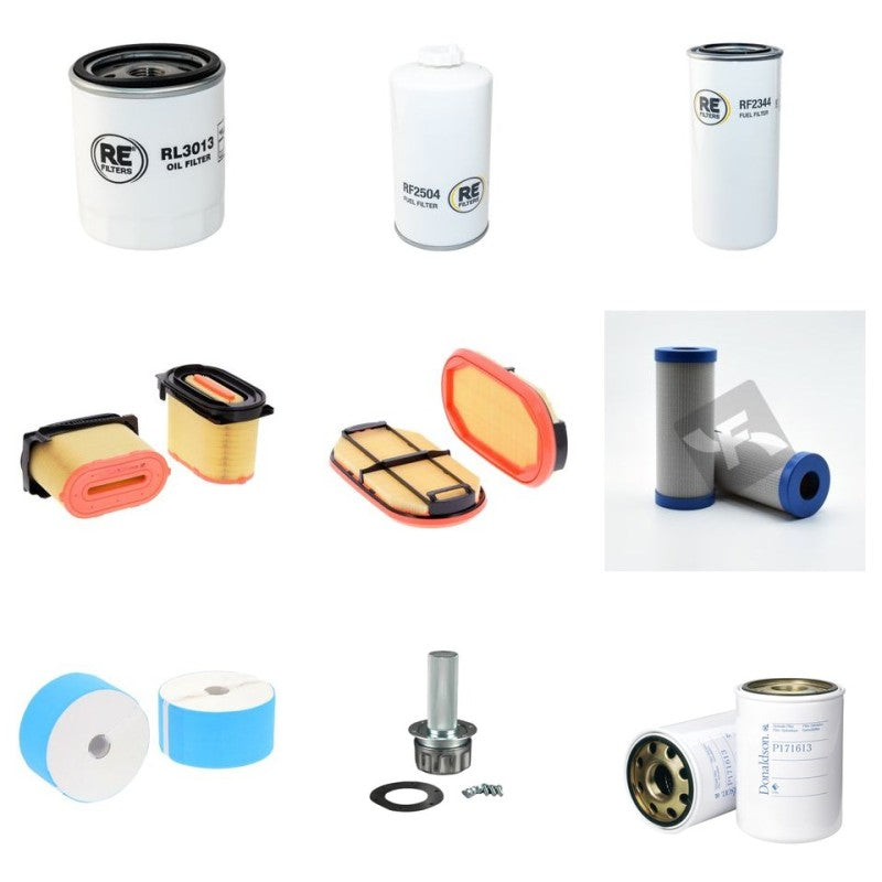 VOGELE SUPER 1303-3I Filter Service Kit w/Deutz TCD3.6L4 Eng. YR 2015