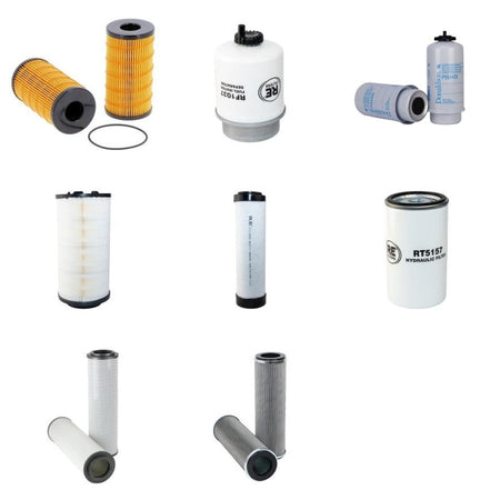 VOGELE SUPER 1600-1 MMI ERGO PLUS Filter Service Kit w/Perkins 1104C-44TA Eng. SN 09820010- YR 2003-