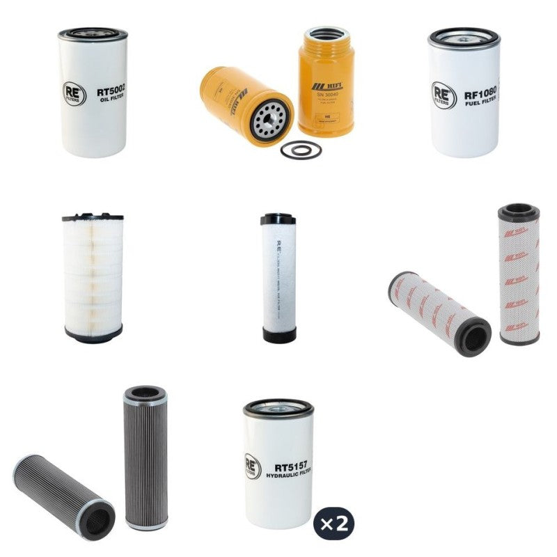 VOGELE SUPER 1600-2 Filter Service Kit w/Perkins Eng.