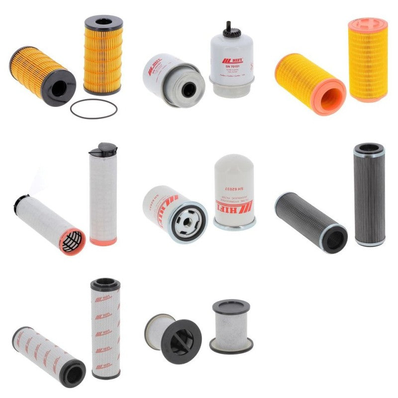 Vogele SUPER 1603-1 Filter Kit with Perkins 1104C-44TA engine 2003-