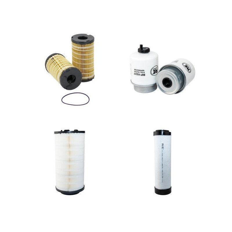VOGELE SUPER 1603-1 Filter Service Kit Air Oil Fuel Filters w/Perkins 1104C Eng.