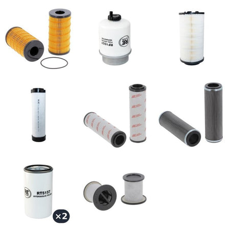VOGELE SUPER 1603-1 Filter Service Kit w/Perkins 1104C Eng.