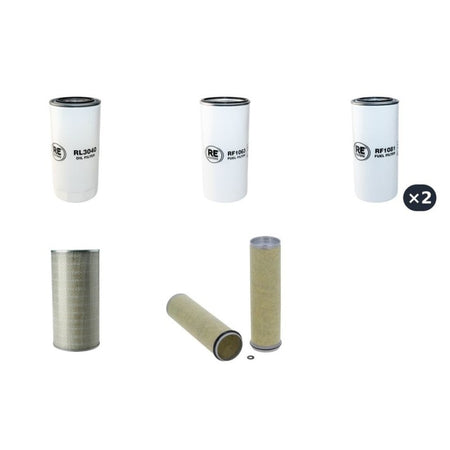 VOGELE SUPER 2100-2 Filter Service Kit Air Oil Fuel Filters w/Deutz TCD2012L062V Eng. SN 7190001- YR 2005-