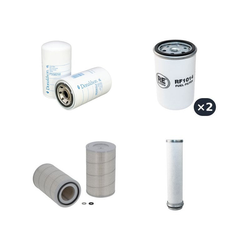 Volvo 4400 Filter Service Kit Air Oil Fuel Filters with Volvo TD 42 engine