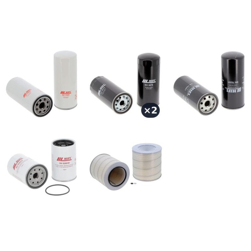Volvo 9700 TX Engine Filter Kit with DH12E420EURO4/5 engine 2006-