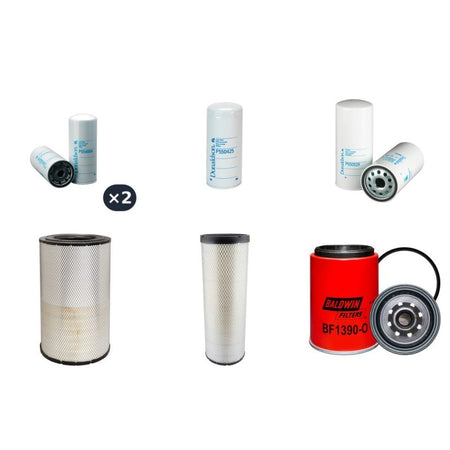 Volvo A30DFilter Service Kit Air Oil Fuel Filters Serial No 12001-14000