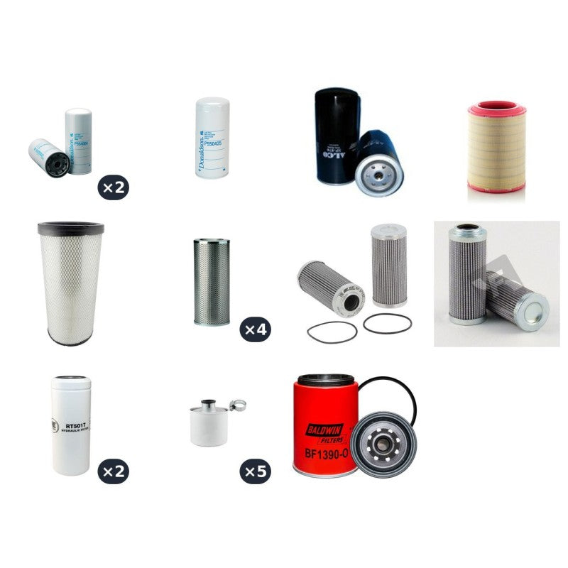 Volvo A40DFilter Service Kit Serial No 10951-12000
