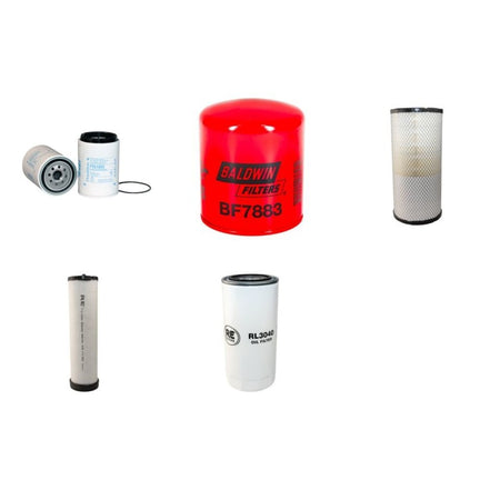 Volvo BL71 Filter Service Kit Air Oil Fuel Filters with Volvo D5D engine YR 2009-
