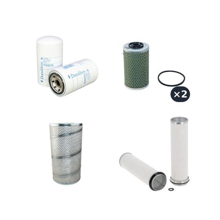 Volvo BM4 Filter Service Kit Air Oil Fuel Filters with 860TL engine