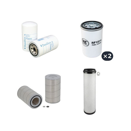 Volvo BM860S Filter Service Kit Air Oil Fuel Filters with Volvo TD70 engine