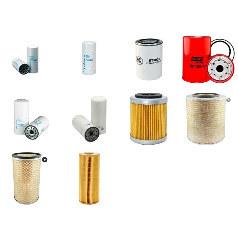 VOLVO BUS - CAR 8500 (TX) Filter Service Kit w/DH 12D Eng. YR 9.01-