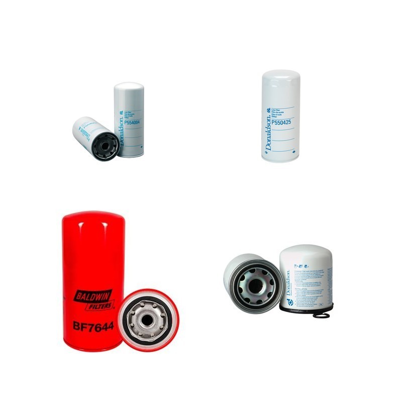 VOLVO BUS - CAR B10M Filter Service Kit w/DH 10A 245/285/360 Eng. YR 1996-