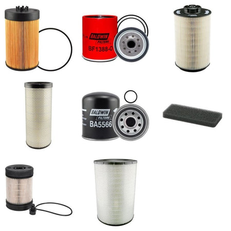 VOLVO BUS - CAR FLIII260 Filter Service Kit w/D7F260 Eng. YR 5.2013-