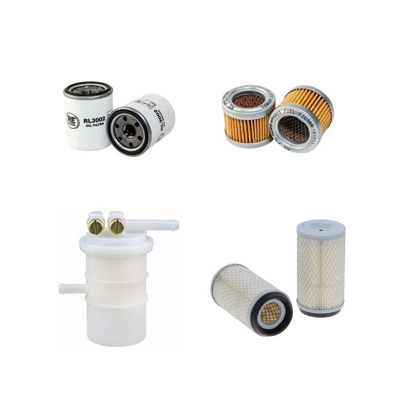 Volvo EB16 Filter Service Kit Air Oil Fuel Filters