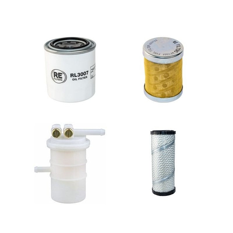 Volvo EB450XT Filter Service Kit Air Oil Fuel Filters with MITSUBIHI K4ND-61ES engine