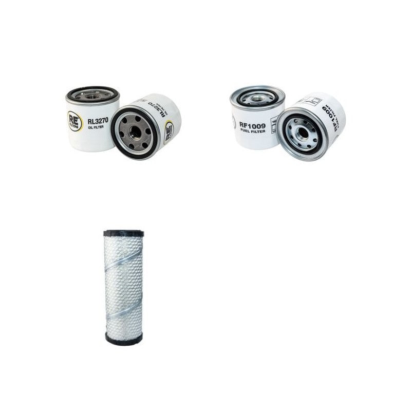 Volvo EB506P Filter Service Kit Air Oil Fuel Filters with Perkins engine