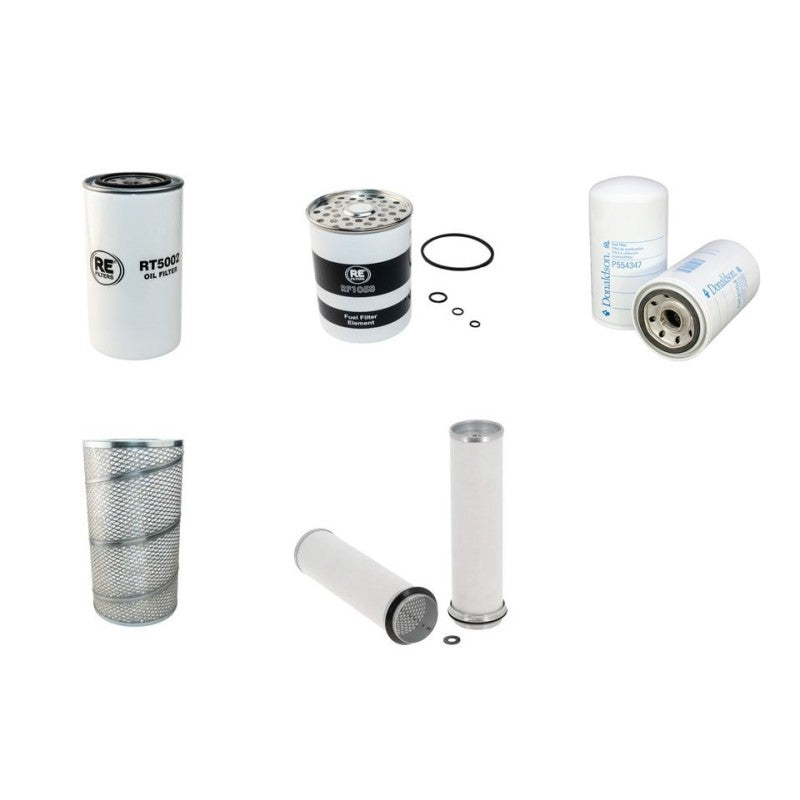Volvo EC150C Filter Service Kit Air Oil Fuel Filters with Perkins engine
