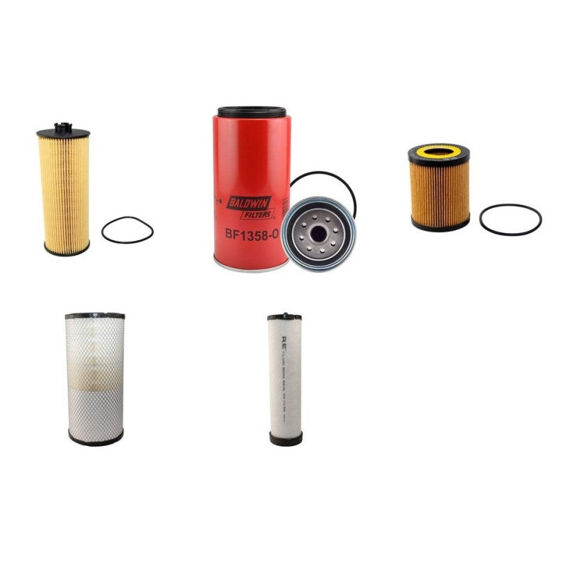 Volvo EC 180 B LC Filter Service Kit with Volvo D6D-EHE2 engine 01.2003 - Air Oil Fuel